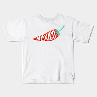 Mexico Hot Pepper Kids T-Shirt